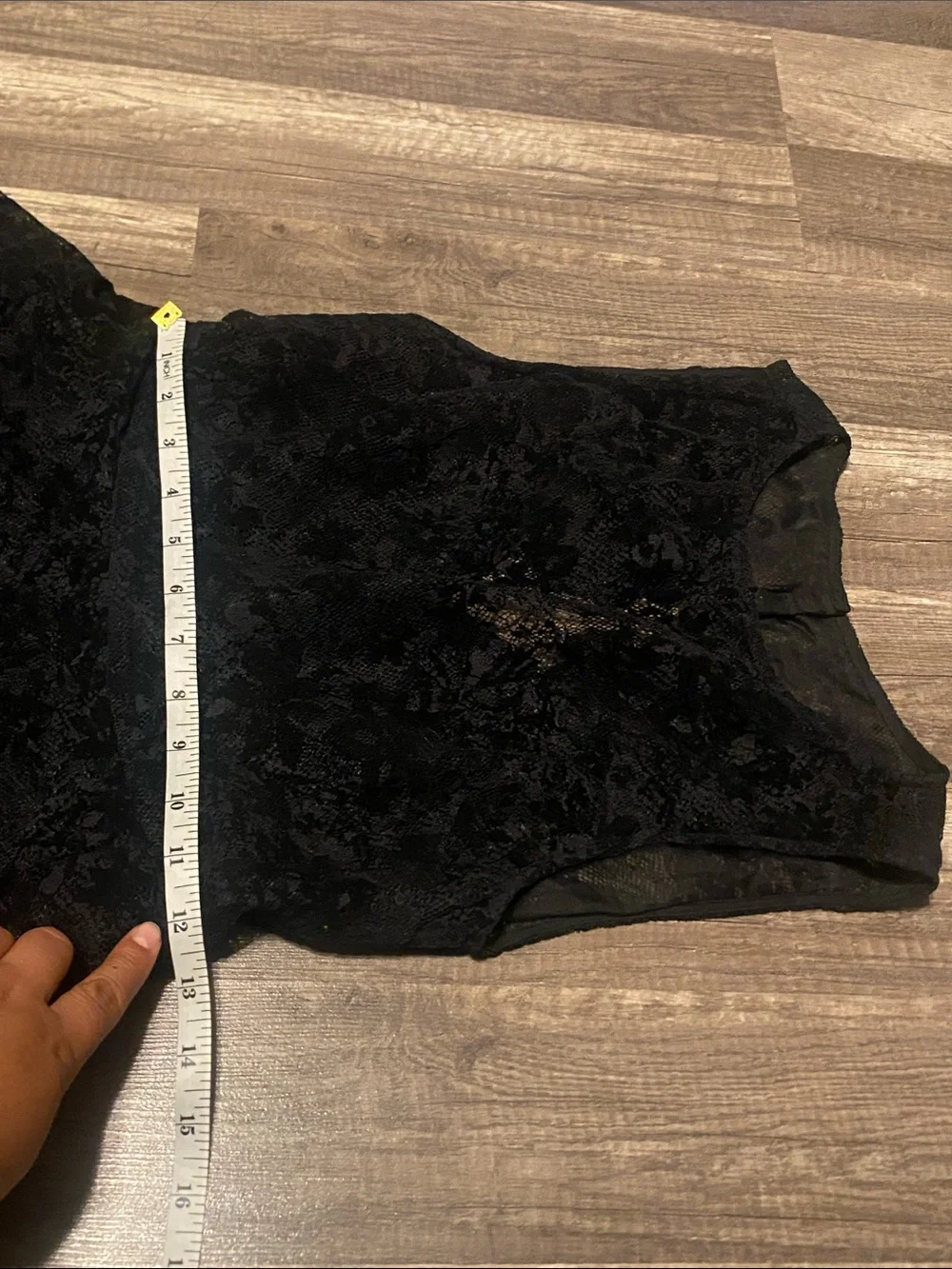 Alice + Olivia Black Lace Backless Fit-and-Flare Dress